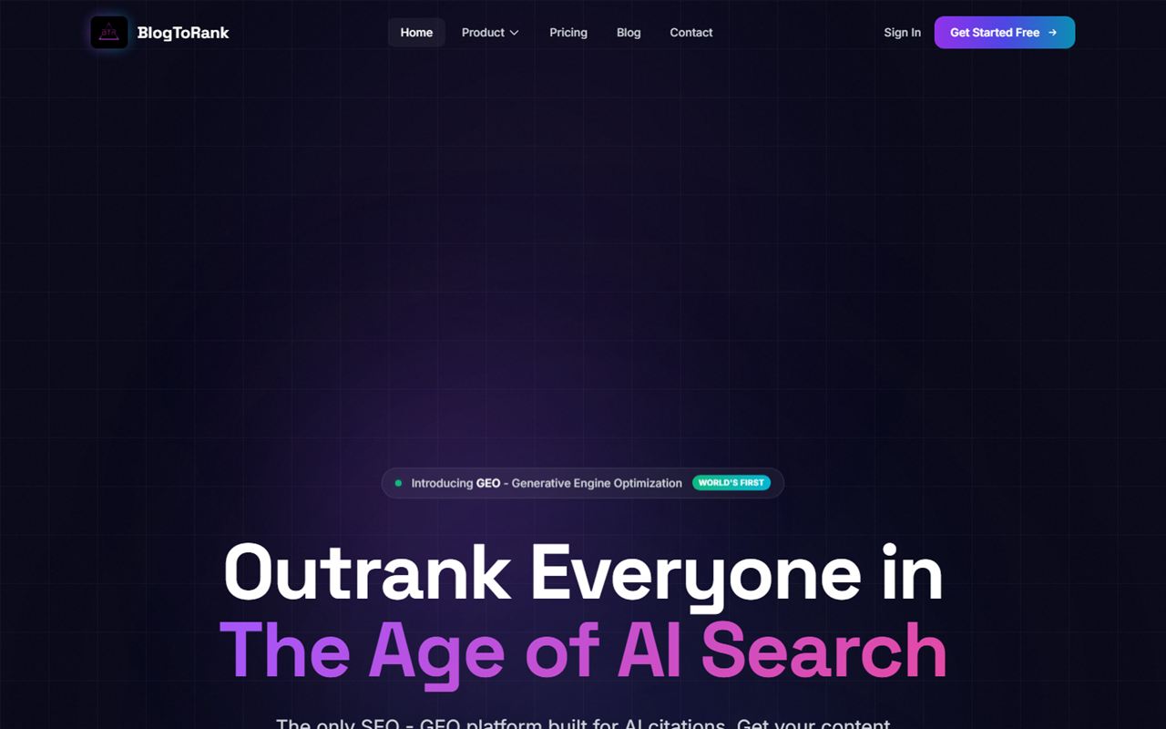 BlogToRank website