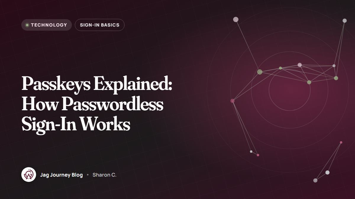 Passkeys Explained: How Passwordless Sign-In Works