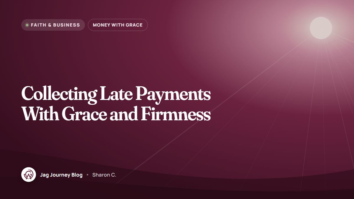 Collecting Late Payments With Grace and Firmness