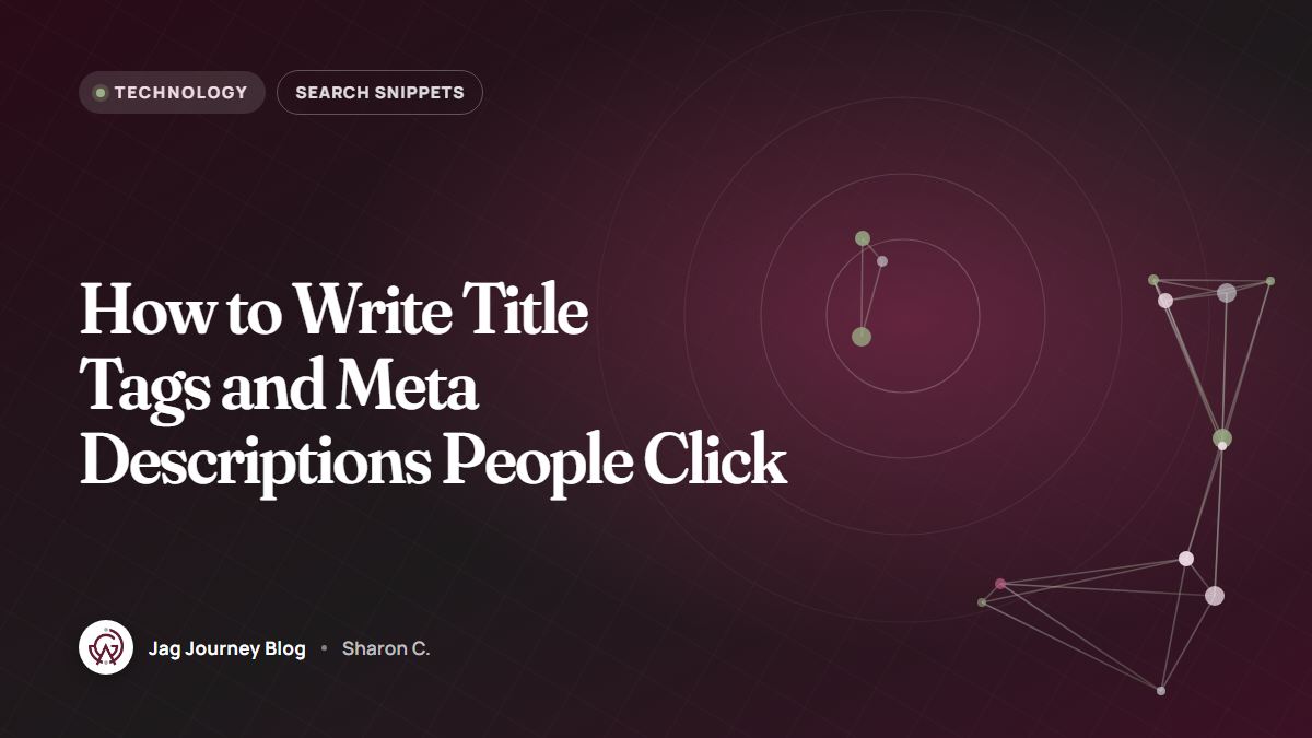 How to Write Title Tags and Meta Descriptions People Click