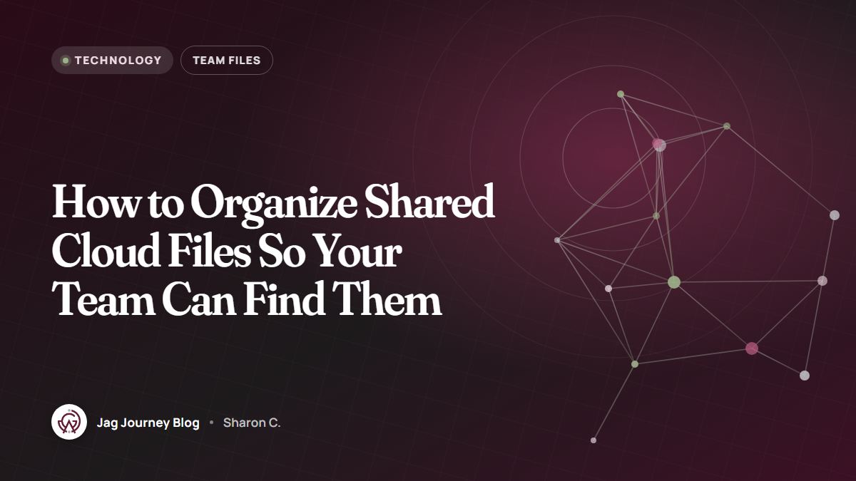 How to Organize Shared Cloud Files So Your Team Can Find Them
