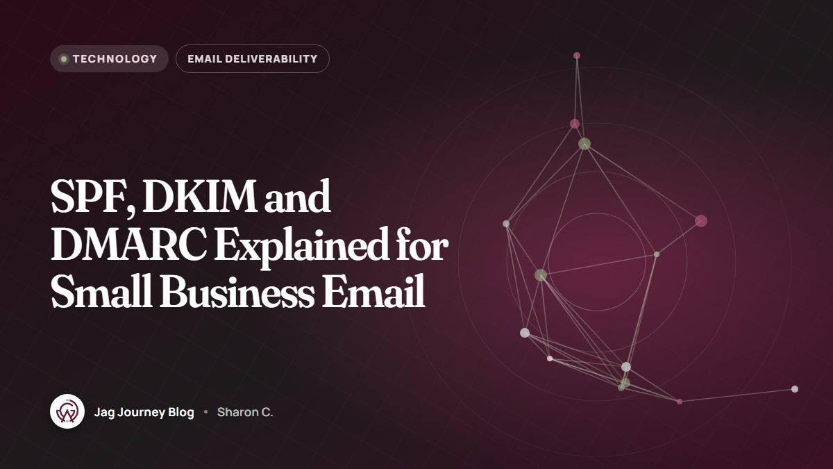 SPF, DKIM and DMARC Explained for Small Business Email