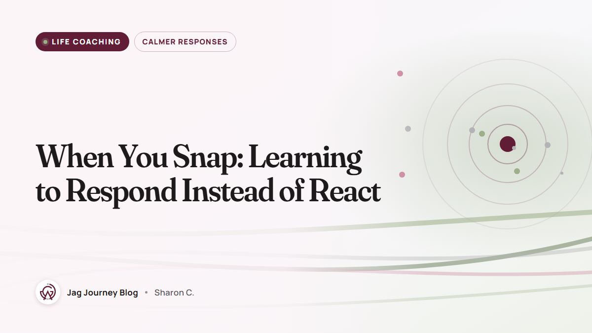 When You Snap: Learning to Respond Instead of React